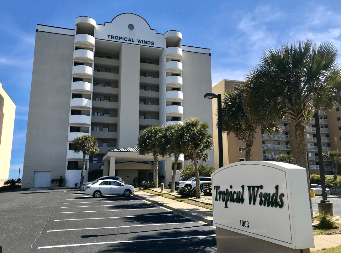 Tropical Winds condos in Gulf Shores